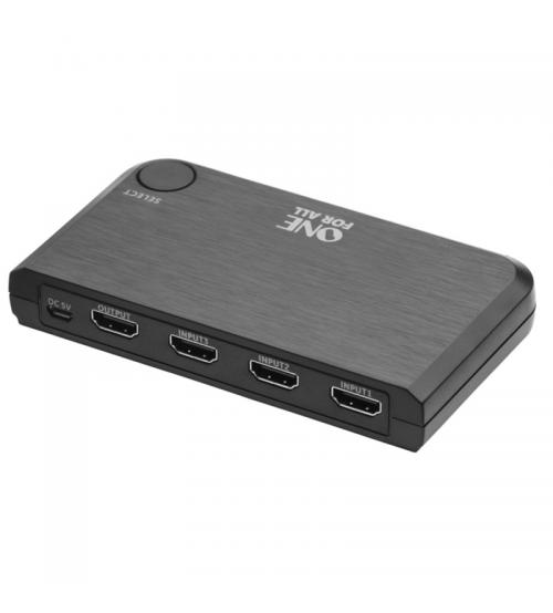 One For All SV1632 Smart 3-Device HDMI Switch